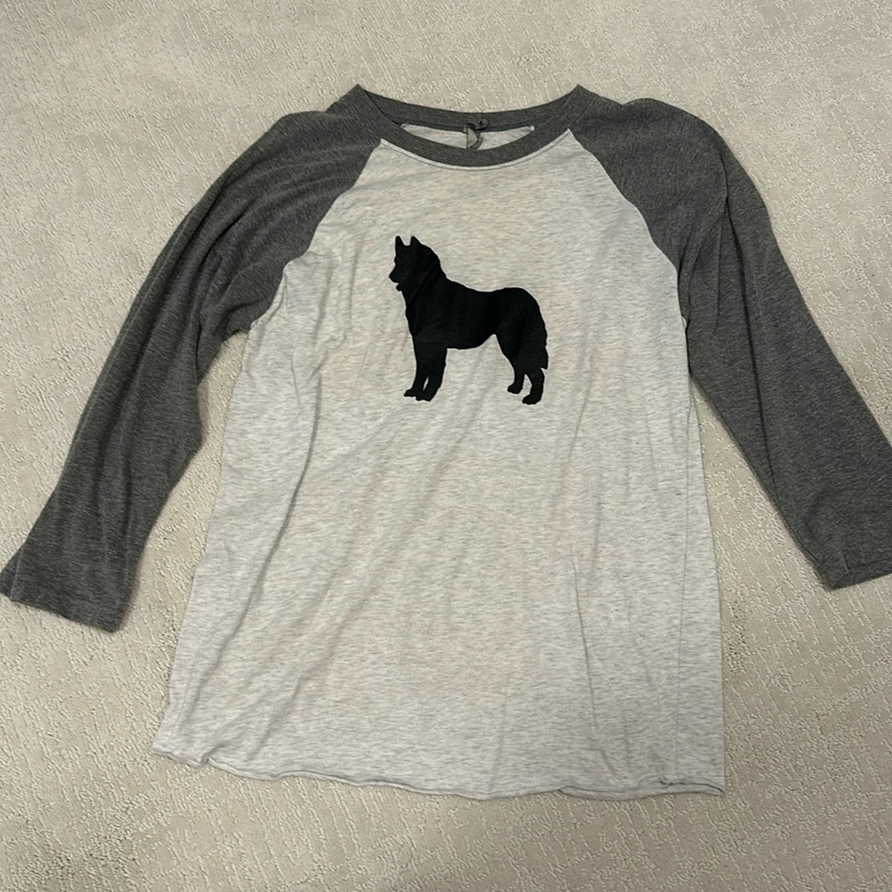 Husky baseball t shirt